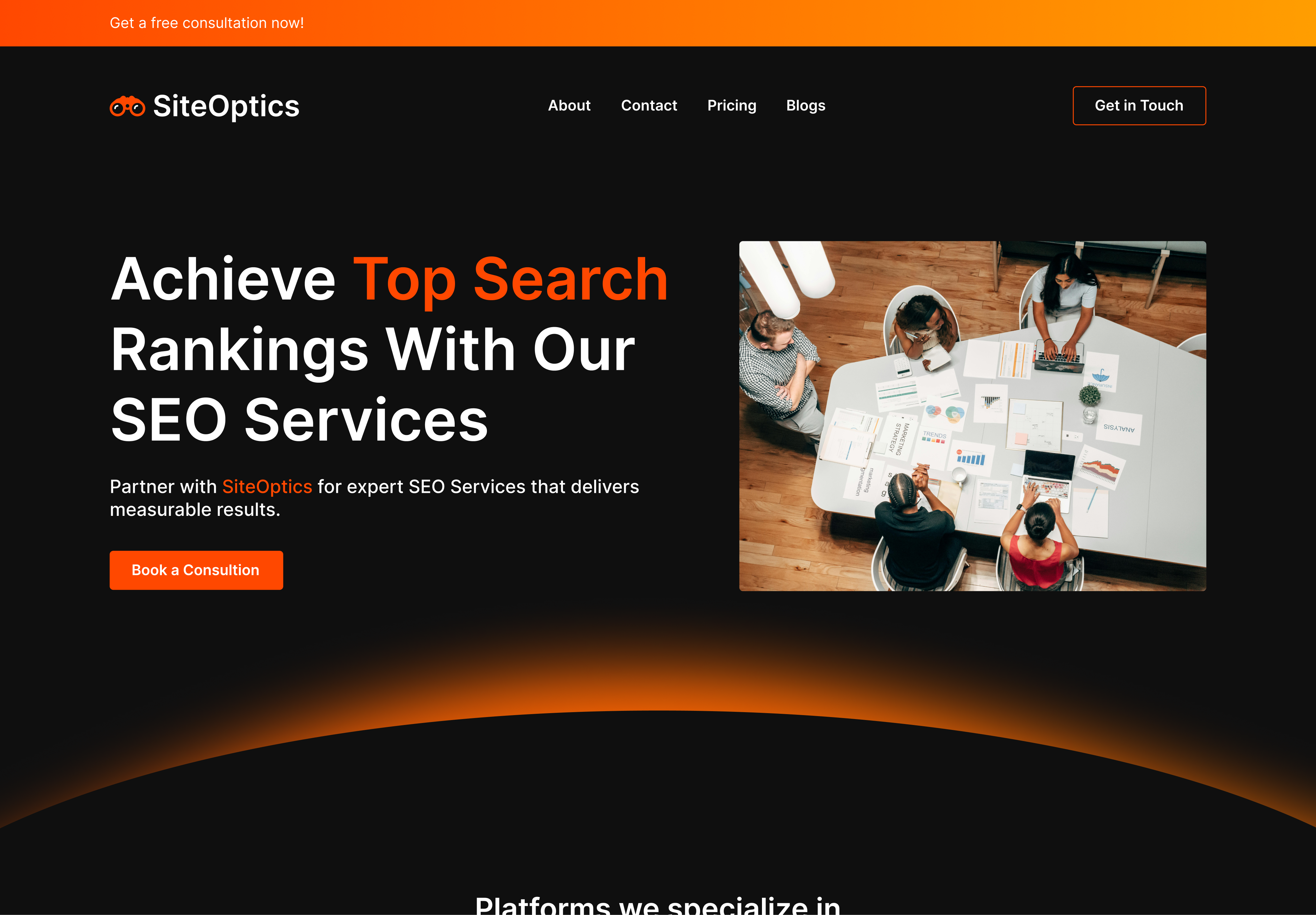 Site Optics the hook