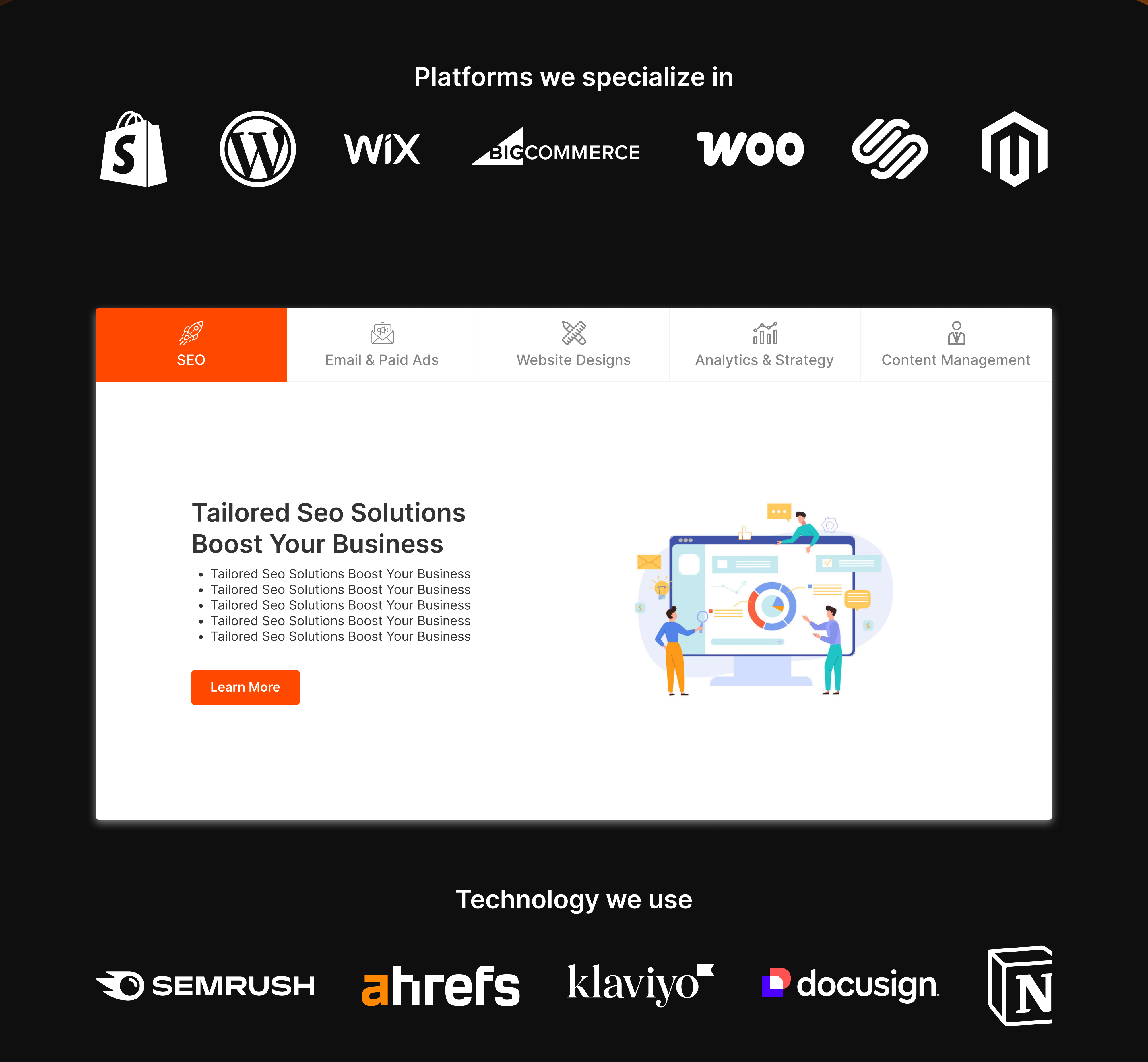 Site Optics evidence and confidence